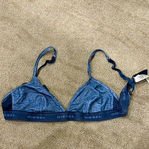 Diesel Denim Blue Bralette